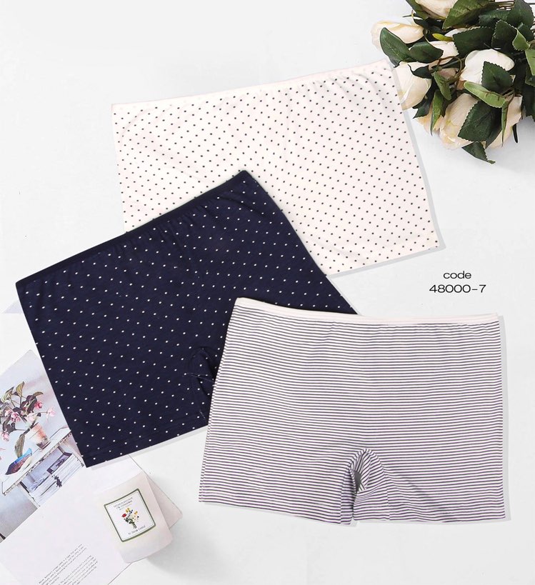 Дамски памучен боксер