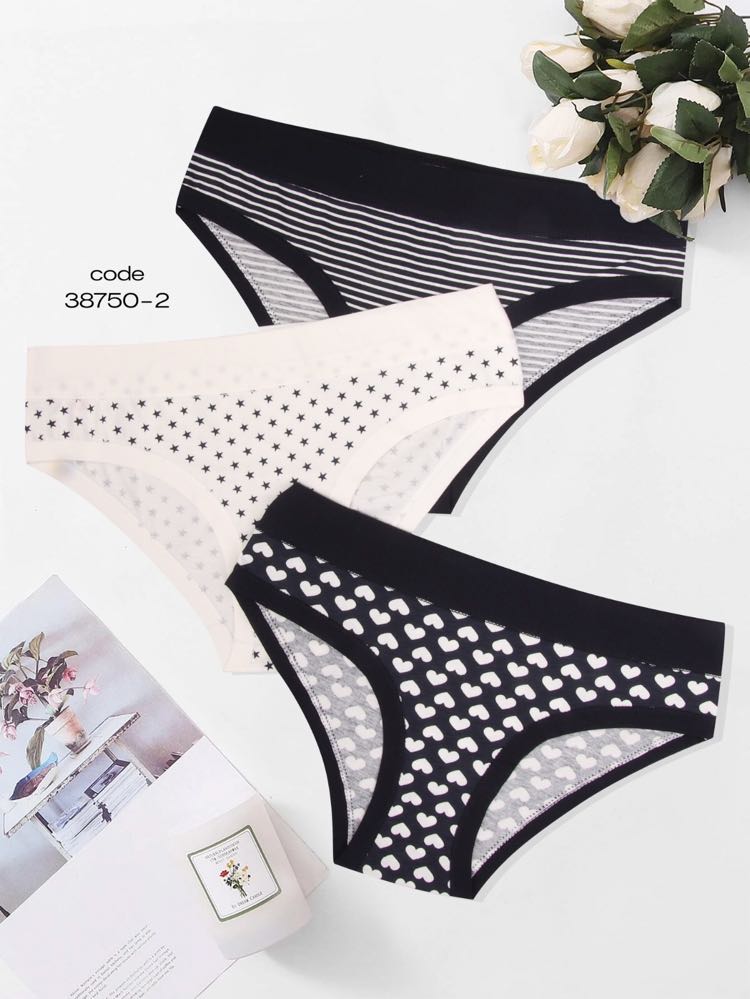 Дамски памучни бикини - 1 бр.