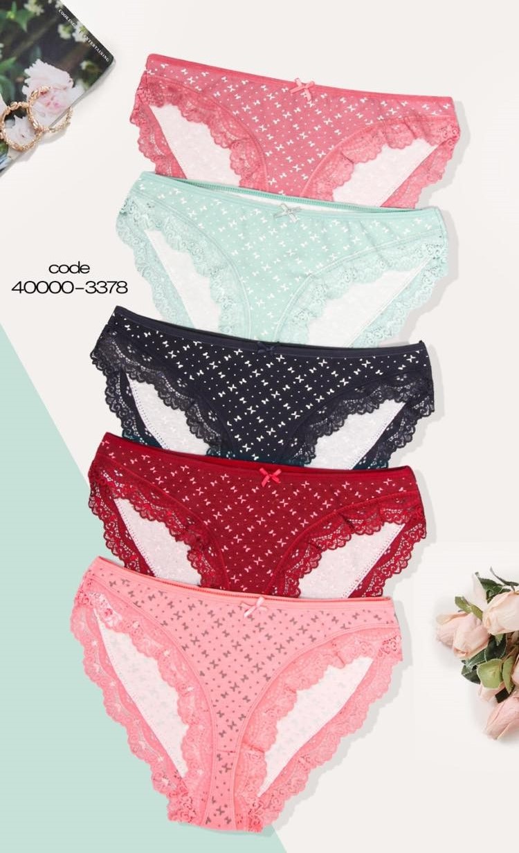 Дамски памучни бикини - 1 бр.