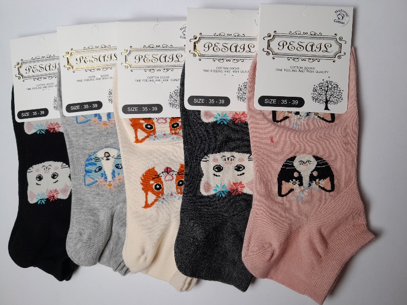 Дамски памучен терлик 93112 - 5 бр.