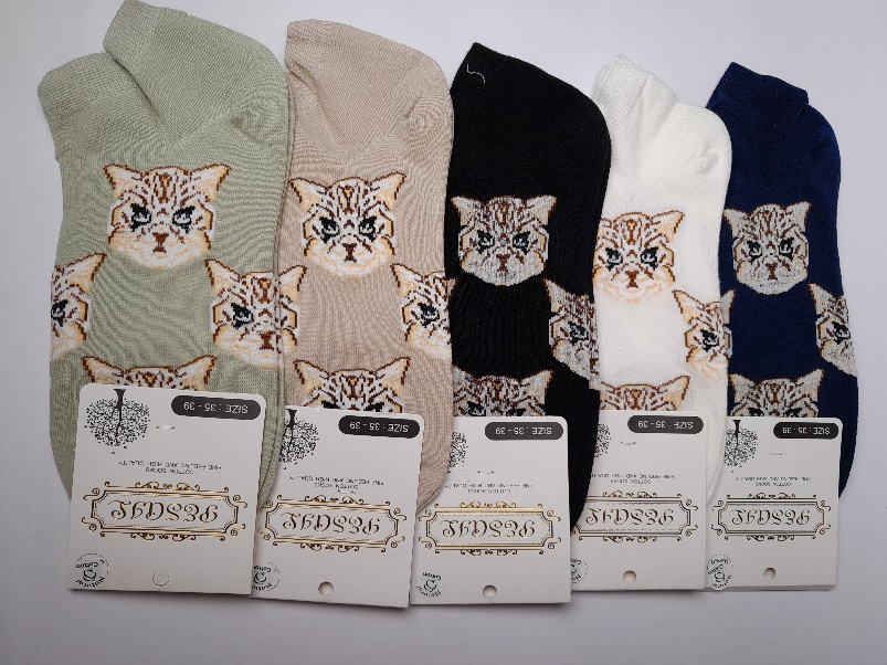 Дамски памучен терлик 93125 - 5 бр.