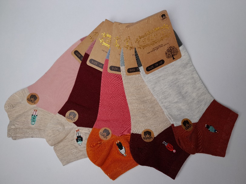 Дамски памучен терлик 93100 - 5 бр.