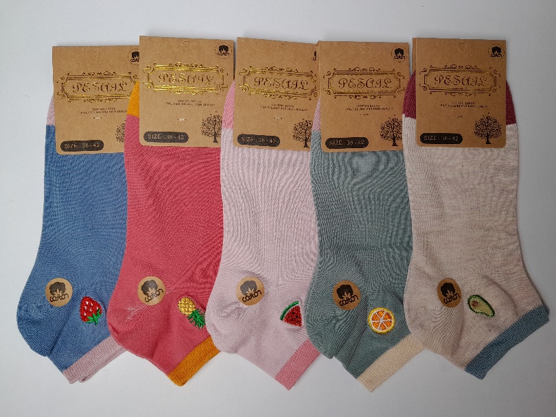 Дамски памучен терлик 89099 - 5 бр.