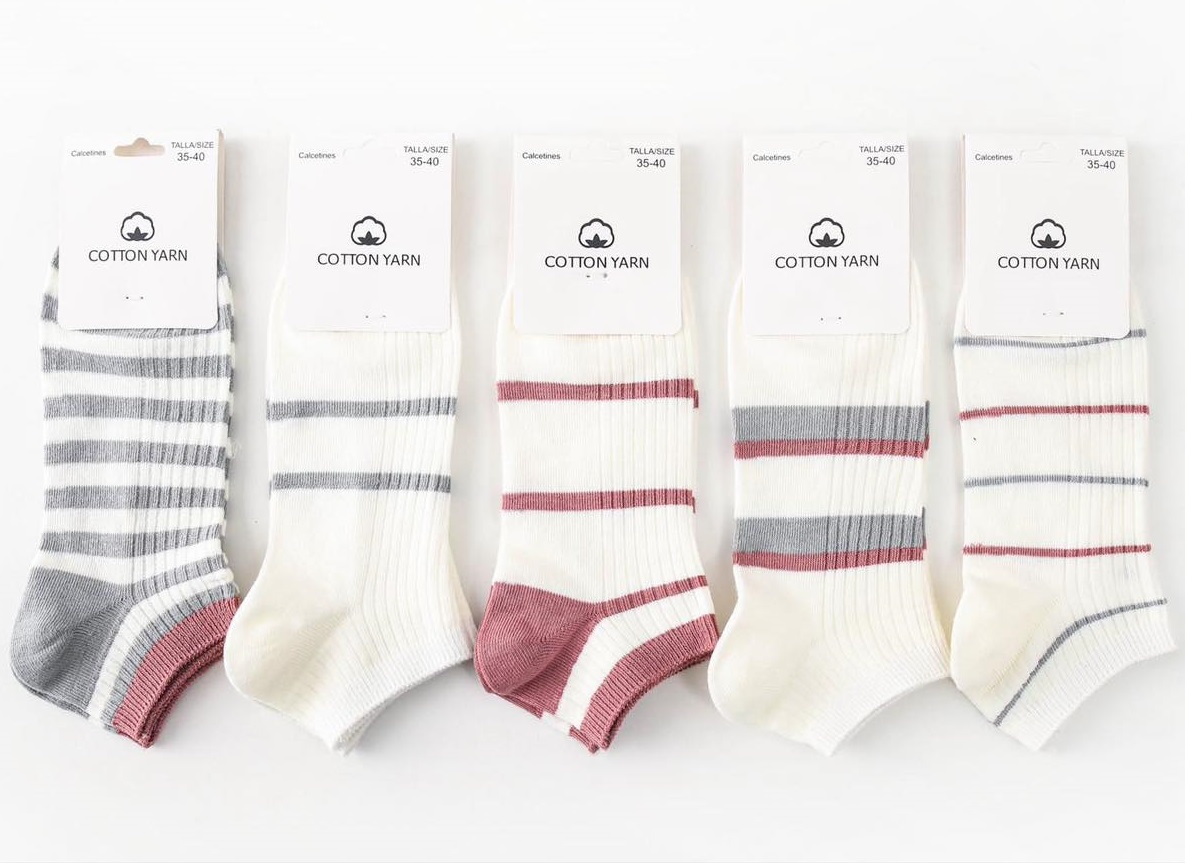 Комплект памучни чорапи 25061