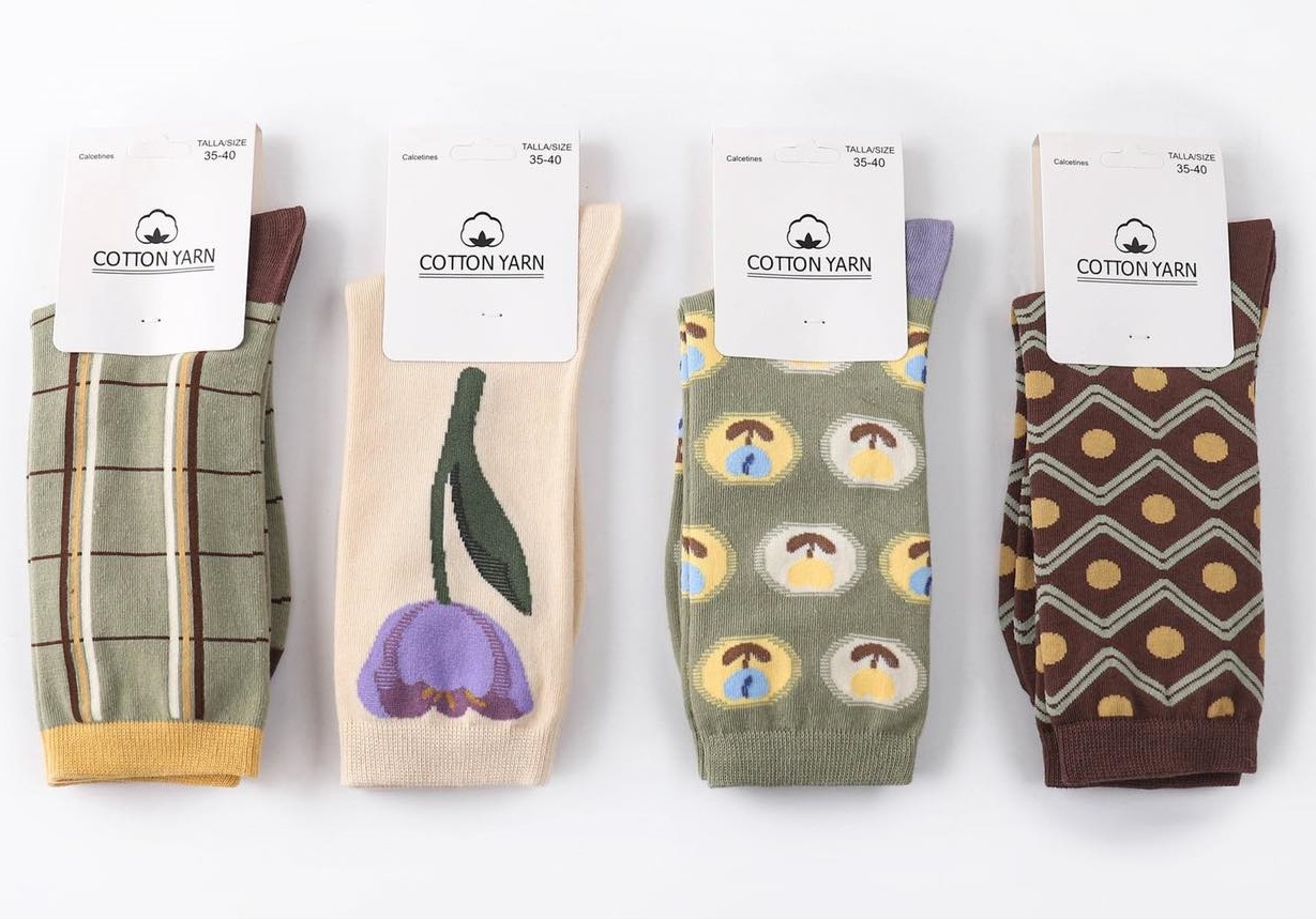 Комплект памучни чорапи 3362