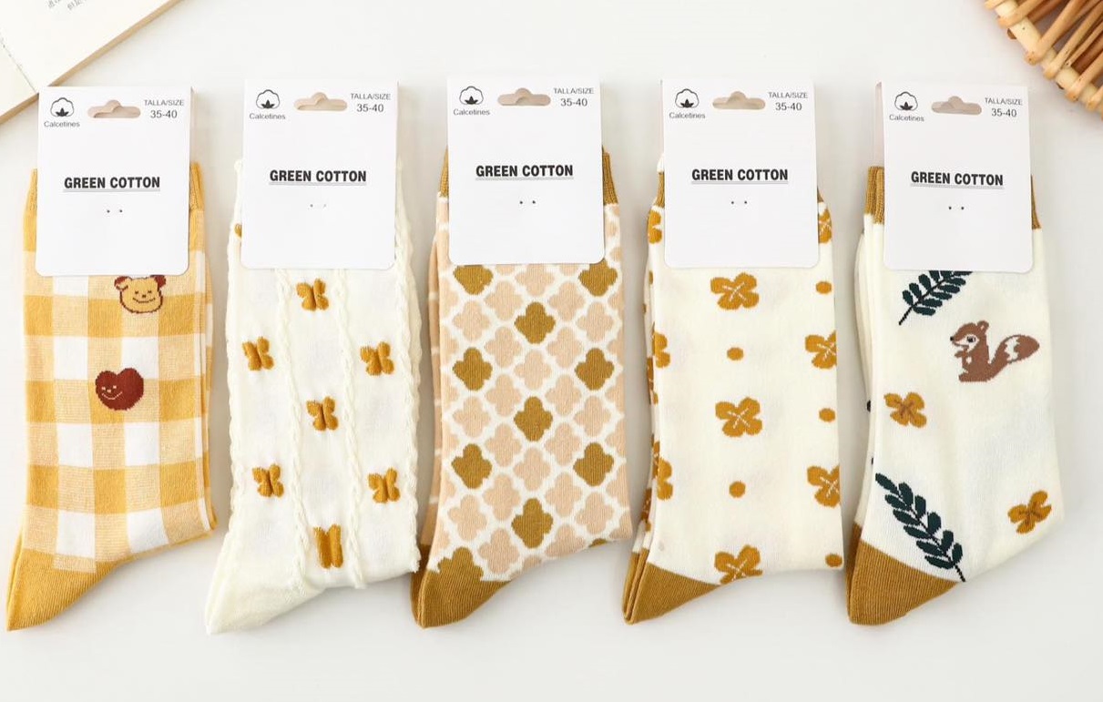 Комплект памучни чорапи 1196